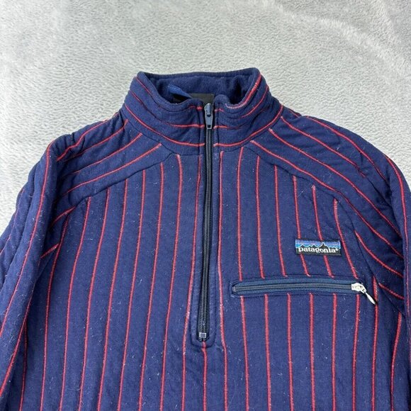 Patagonia Vintage Quilted Pullover Quarter Zip Women's Size Small Style 40400 - Picture 11 of 15